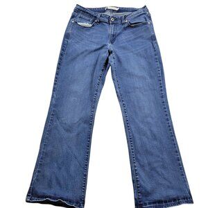 Levi's 529 Jeans Womens 14 Curvy Bootcut Denim Dark Wash